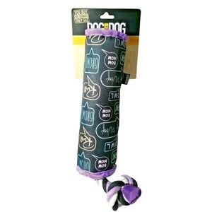 Dog For Dog Medium & Large Dogs Squeak and Rope 2 in One 15" NEW‎